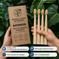 Votre brosse écologique a encore des poils en plastique. Celle-ci non.